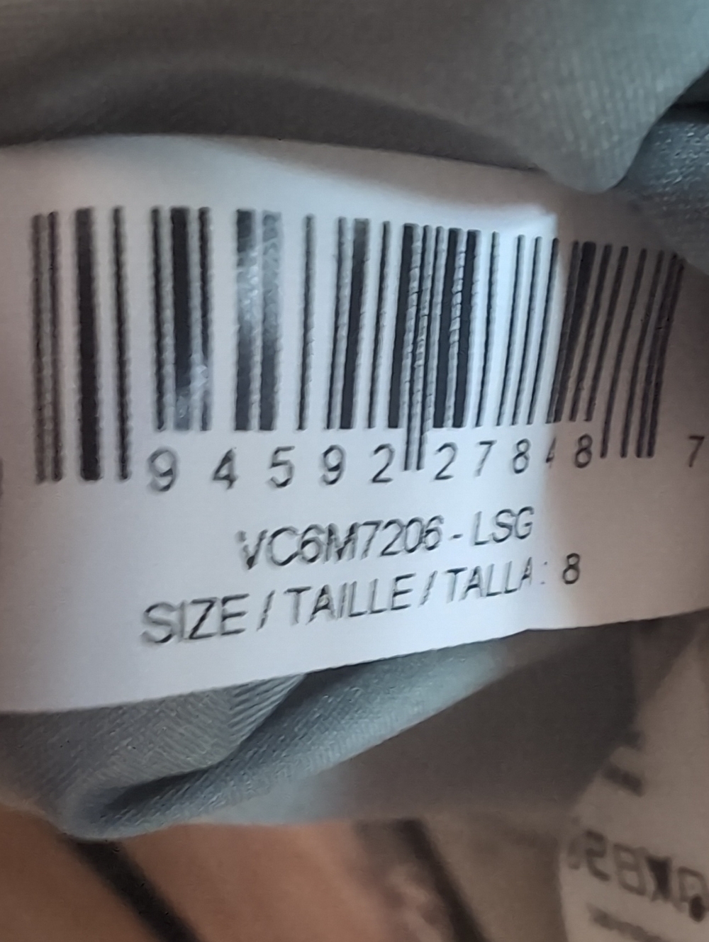 Vince Camuto Print Satin Gown In Sage .. Size 8 - Picture 10 of 10